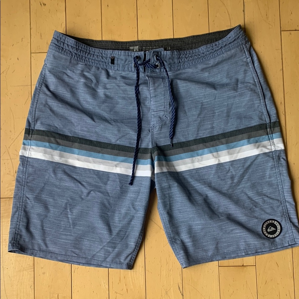 Quiksilver Men's Blue Swim Shorts